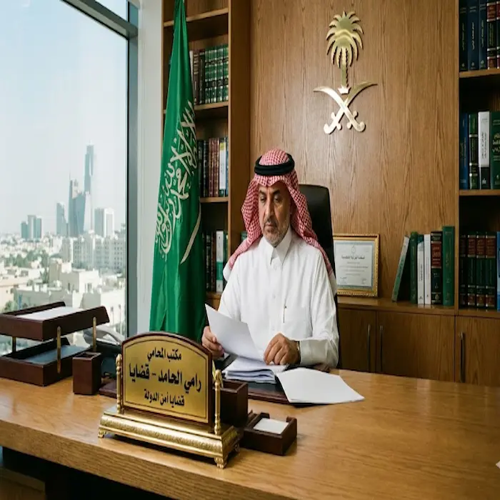 محامي متخصص في قضايا أمن الدولة في السعودية