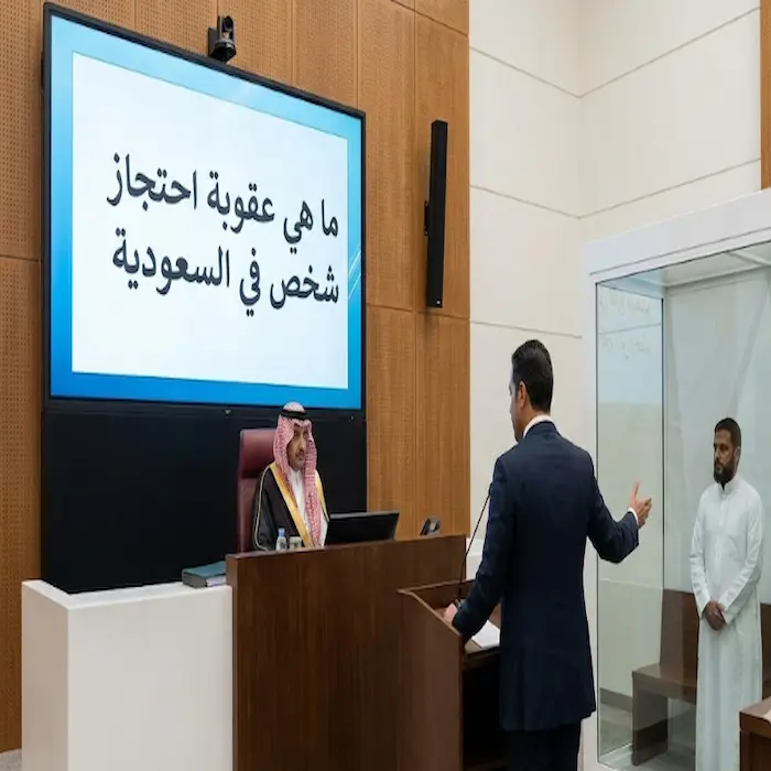 ما هي عقوبة احتجاز شخص في السعودية