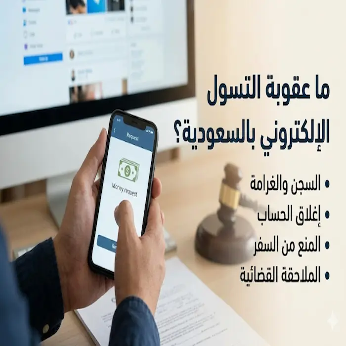 ما عقوبة التسول الإلكتروني بالسعودية