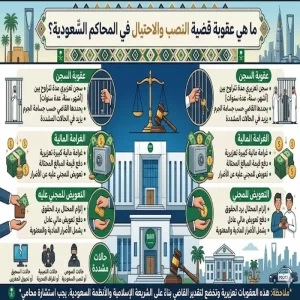 ما هي عقوبة قضية النصب والاحتيال في المحاكم السعودية 1 ما هي عقوبة قضية النصب والاحتيال في المحاكم السعودية