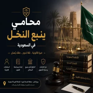 محامي ينبع النخل في السعودية