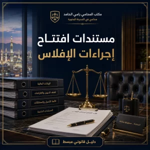 غلاف مقال مستندات افتتاح إجراءات الإفلاس