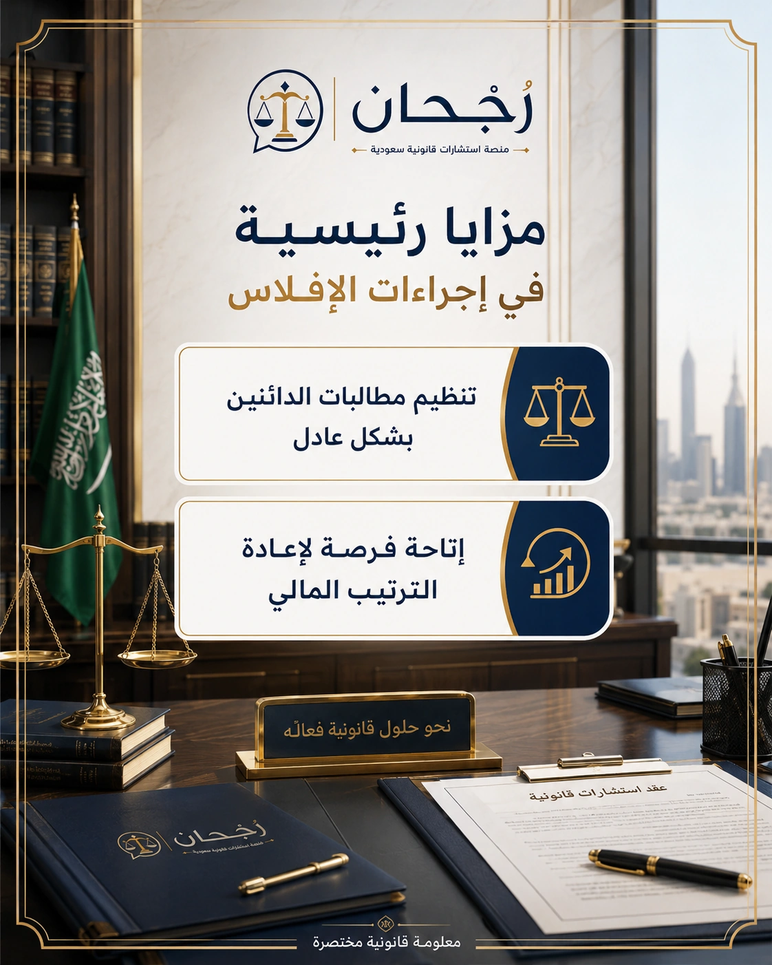 مزايا إجراءات الإفلاس في النظام السعودي 2 أهم مزايا إجراءات الإفلاس في النظام السعودي