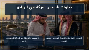 خطوات تأسيس شركة في الرياض 1 غلاف مقال خطوات تأسيس شركة في الرياض.