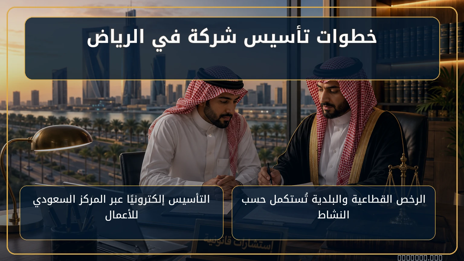 غلاف مقال خطوات تأسيس شركة في الرياض.