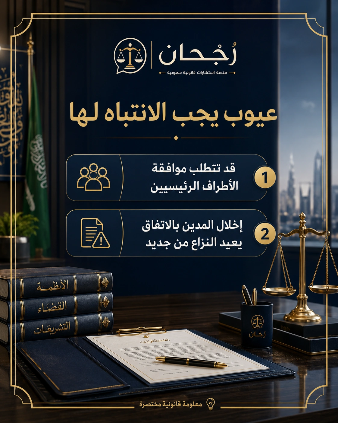 مزايا وعيوب تسوية الديون قانونيًا 3 أبرز عيوب ومخاطر تسوية الديون قانونيًا