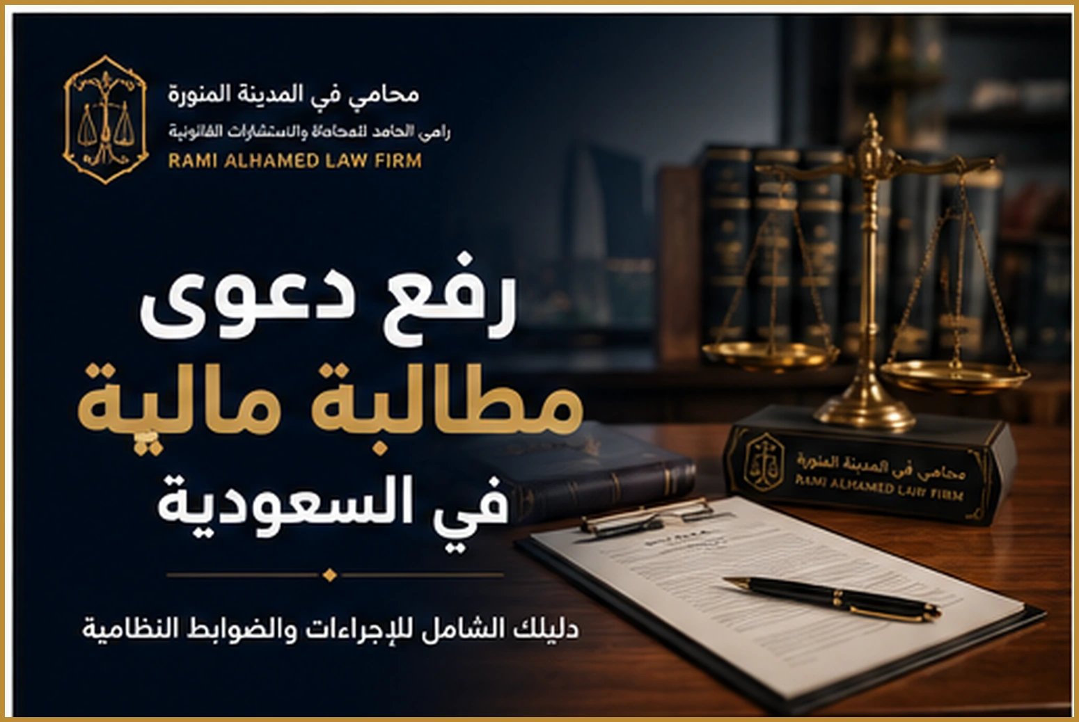 رفع دعوى مطالبة مالية في السعودية 1 غلاف مقال رفع دعوى مطالبة مالية في السعودية