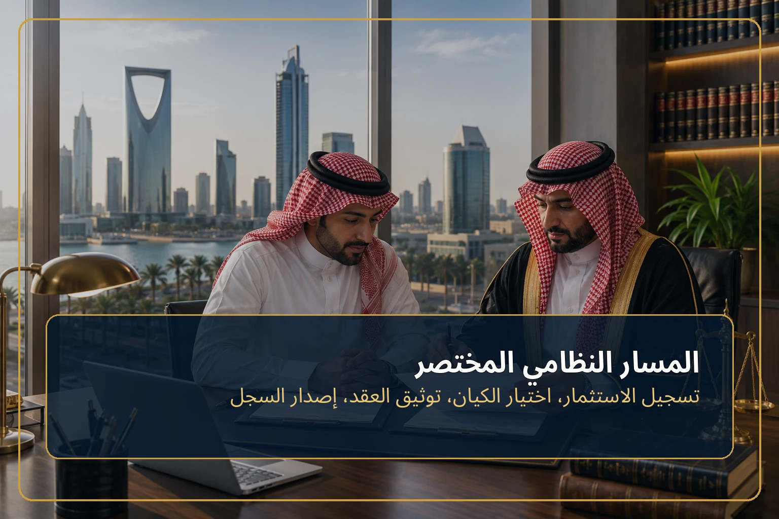 المراحل النظامية لتأسيس شركة أجنبية في السعودية.