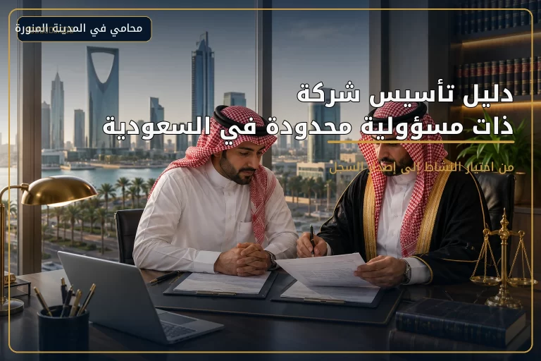 دليل تأسيس شركة ذات مسؤولية محدودة في السعودية 4 غلاف مقال دليل تأسيس شركة ذات مسؤولية محدودة في السعودية.