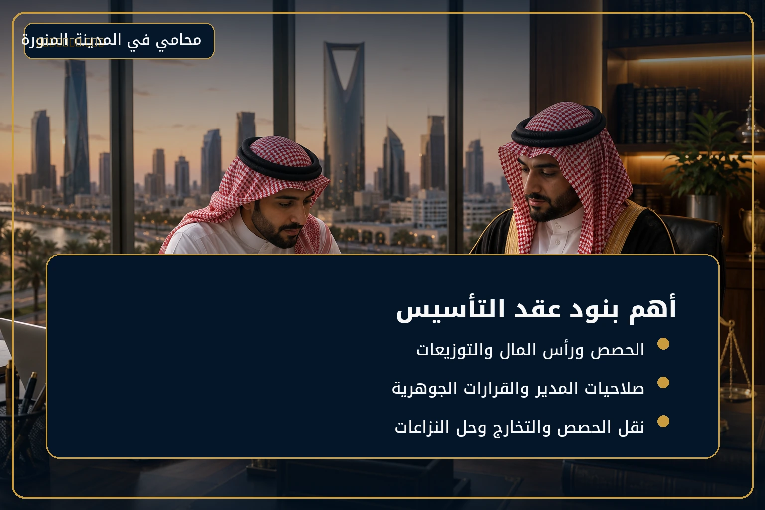 صورة توضيحية ثانية لمقال دليل تأسيس شركة ذات مسؤولية محدودة في السعودية.