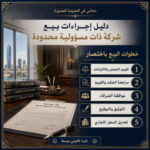 دليل إجراءات بيع شركة ذات مسؤولية محدودة 3 llc sale procedures cover