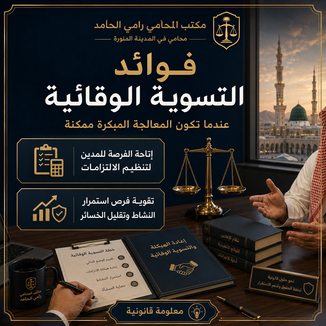فوائد التسوية الوقائية عند معالجة التعثر المبكر