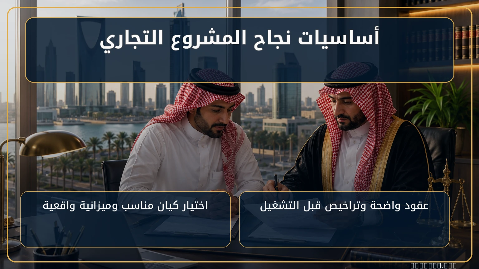 أساسيات نجاح المشروع التجاري