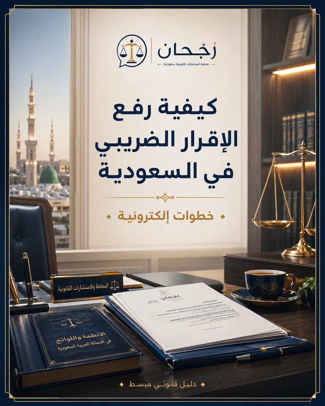 كيفية رفع الاقرار الضريبي في السعودية - خطوات إلكترونية 1 غلاف مقال كيفية رفع الإقرار الضريبي في السعودية بخطوات إلكترونية