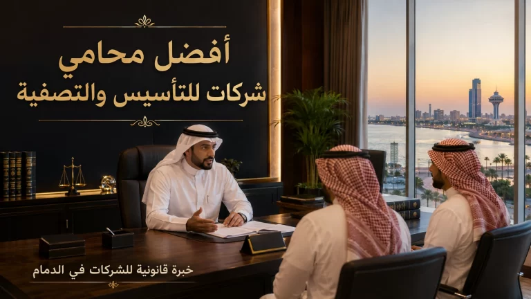 أفضل محامي شركات للتأسيس والتصفية