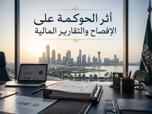 أثر الحوكمة على الإفصاح والتقارير المالية في الشركات السعودية
