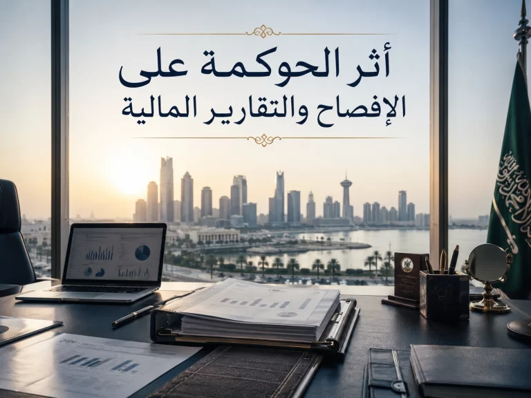 أثر الحوكمة على الإفصاح والتقارير المالية في الشركات السعودية