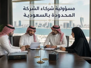 مسؤولية شركاء الشركة المحدودة بالسعودية 1 مسؤولية شركاء الشركة المحدودة بالسعودية