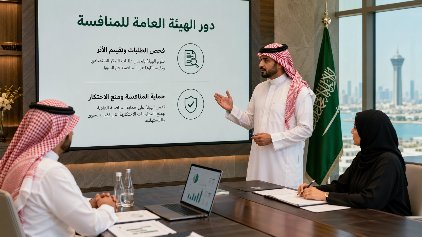 شرح التركز الاقتصادي 3 دور الهيئة العامة للمنافسة في التركز الاقتصادي