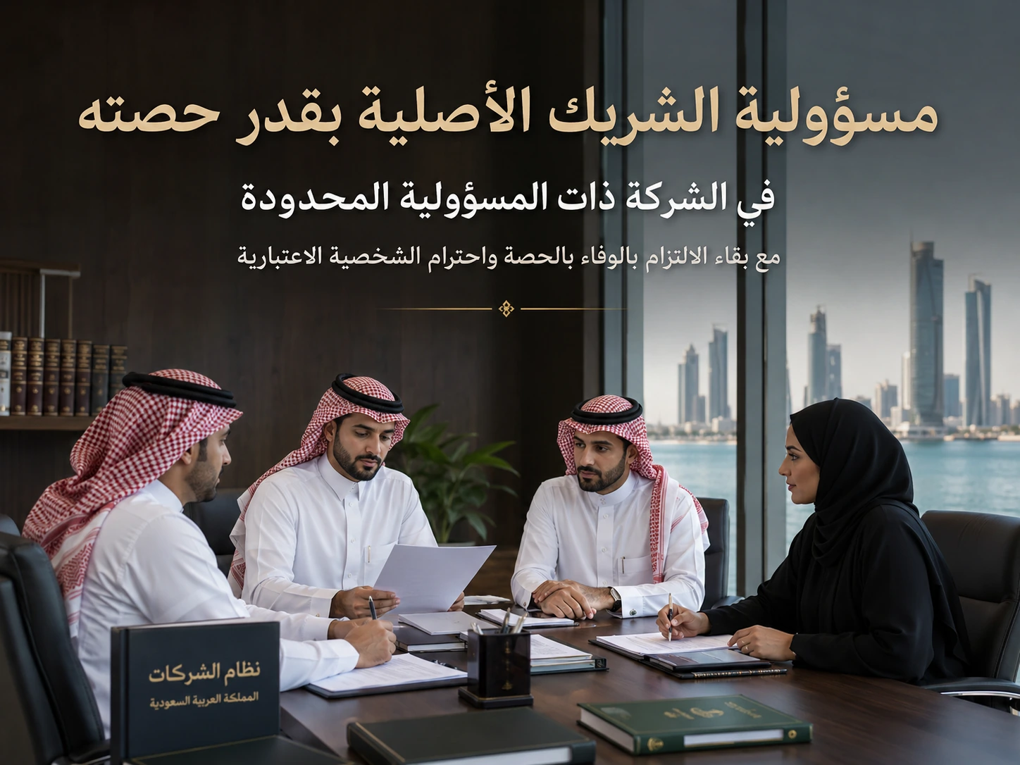 مسؤولية الشريك الأصلية بقدر حصته في الشركة ذات المسؤولية المحدودة