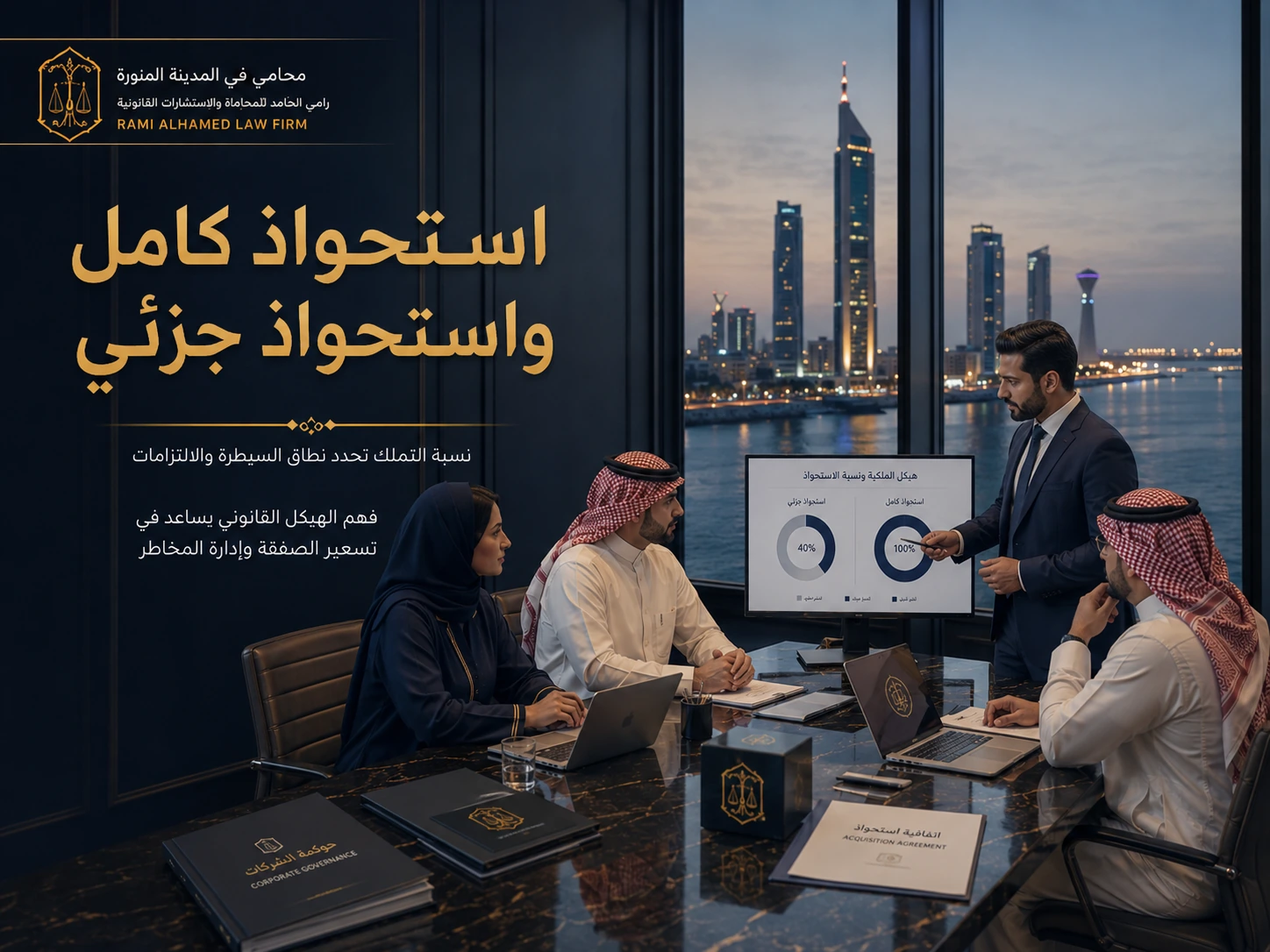 دليل أنواع الاستحواذ على الشركات 3 هل الاستحواذ الجزئي يمنح السيطرة دائماً