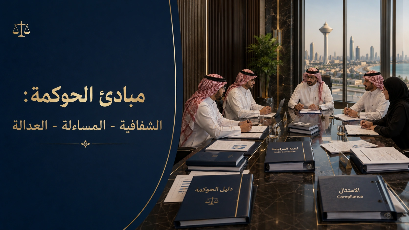 مبادئ الحوكمة في الشركة المساهمة