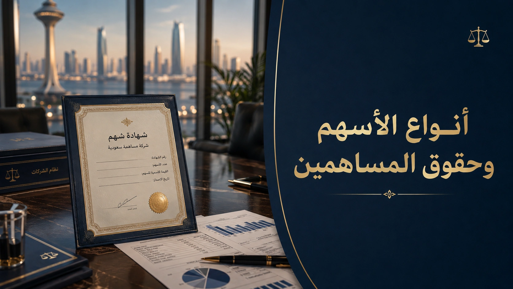 الأسهم في الشركات المساهمة وأحكامها 2 أنواع الأسهم وحقوق المساهمين