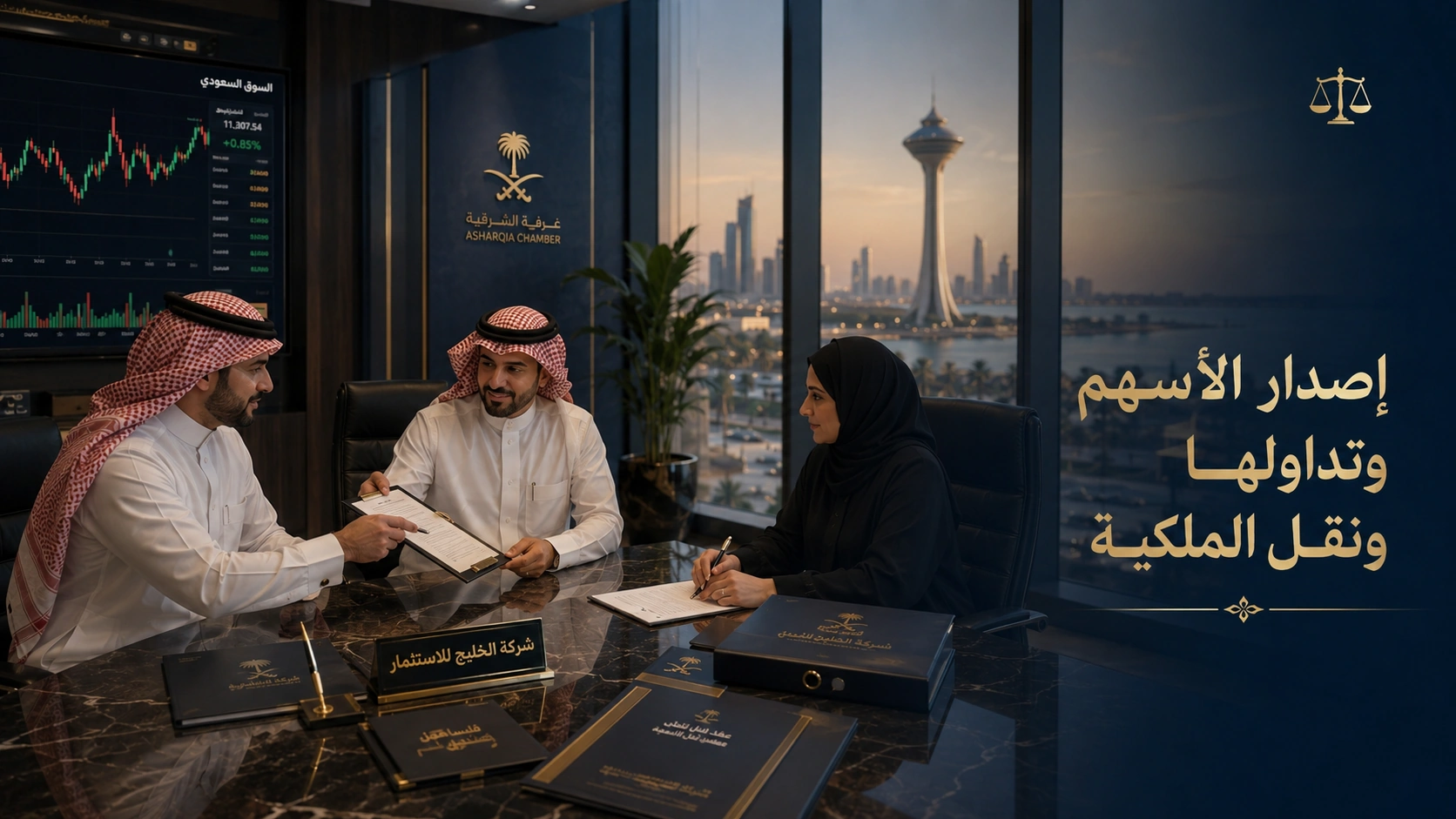الأسهم في الشركات المساهمة وأحكامها 3 إصدار الأسهم وتداولها ونقل الملكية