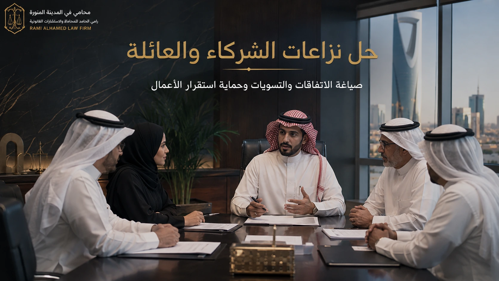 الخدمات القانونية للشركات العائلية 3 حل نزاعات الشركاء والعائلة
