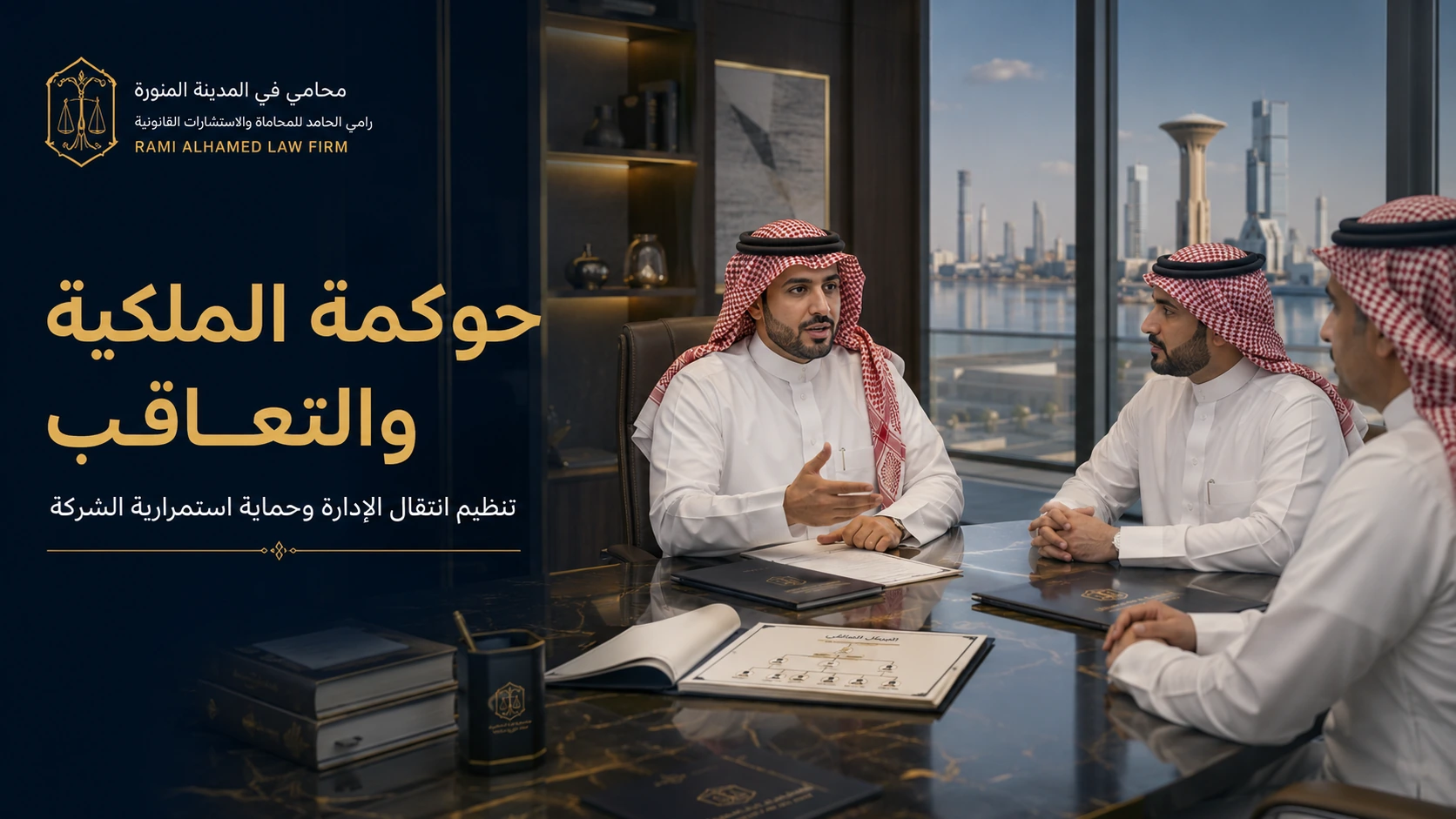 الخدمات القانونية للشركات العائلية 2 حوكمة الملكية والتعاقب في الشركات العائلية