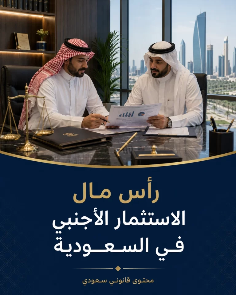 رأس مال الاستثمار الأجنبي في السعودية 8 foreign capital cover