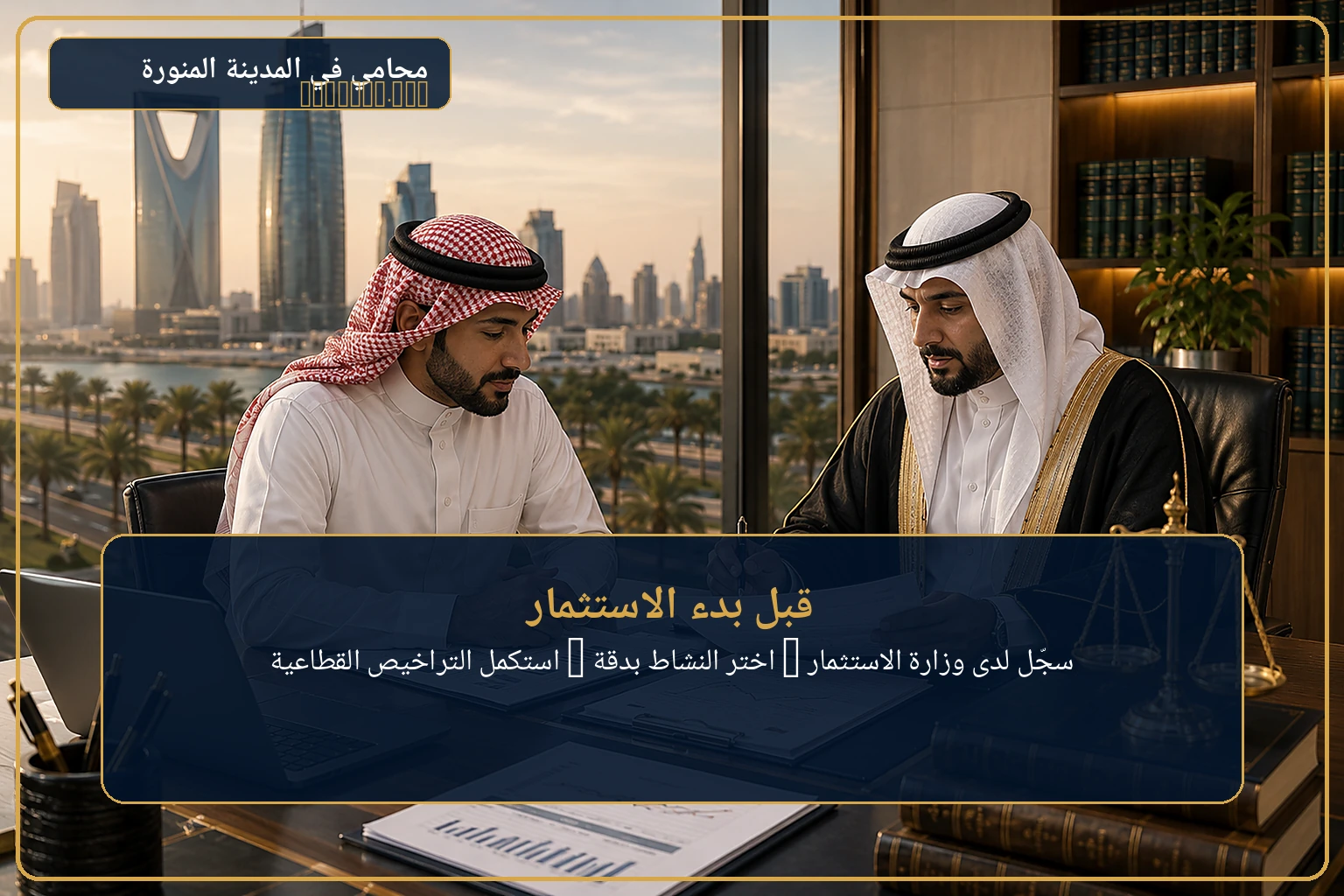 خطوات بدء الاستثمار الأجنبي في السعودية.