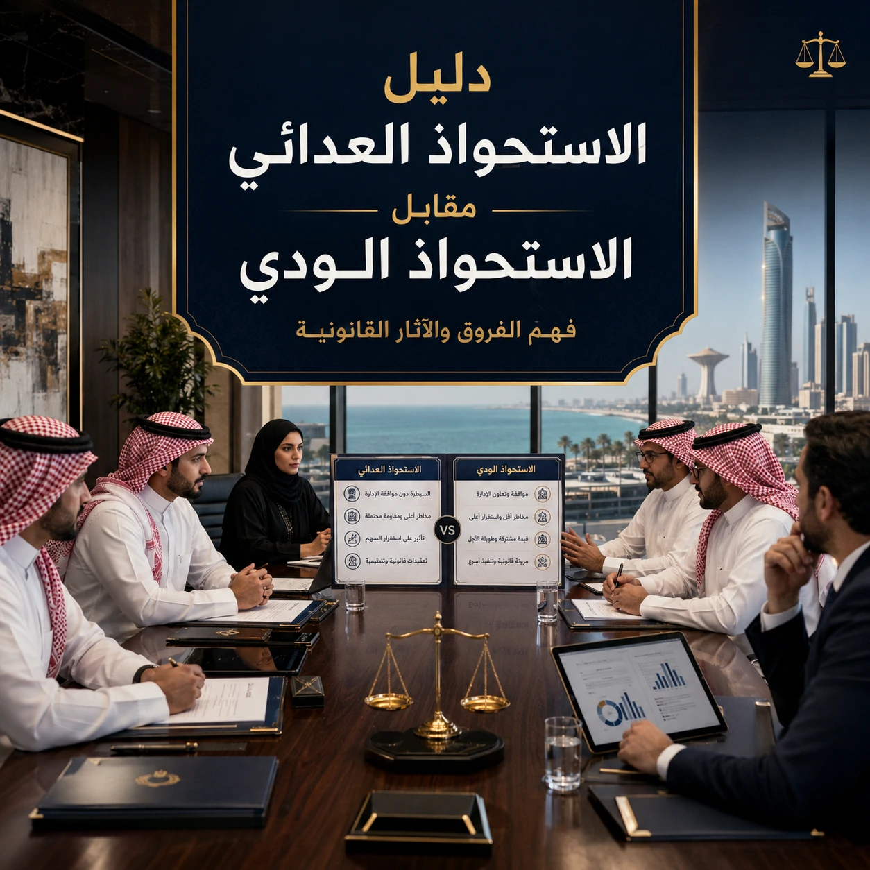 دليل الاستحواذ العدائي مقابل الاستحواذ الودي 1 دليل الاستحواذ العدائي مقابل الاستحواذ الودي