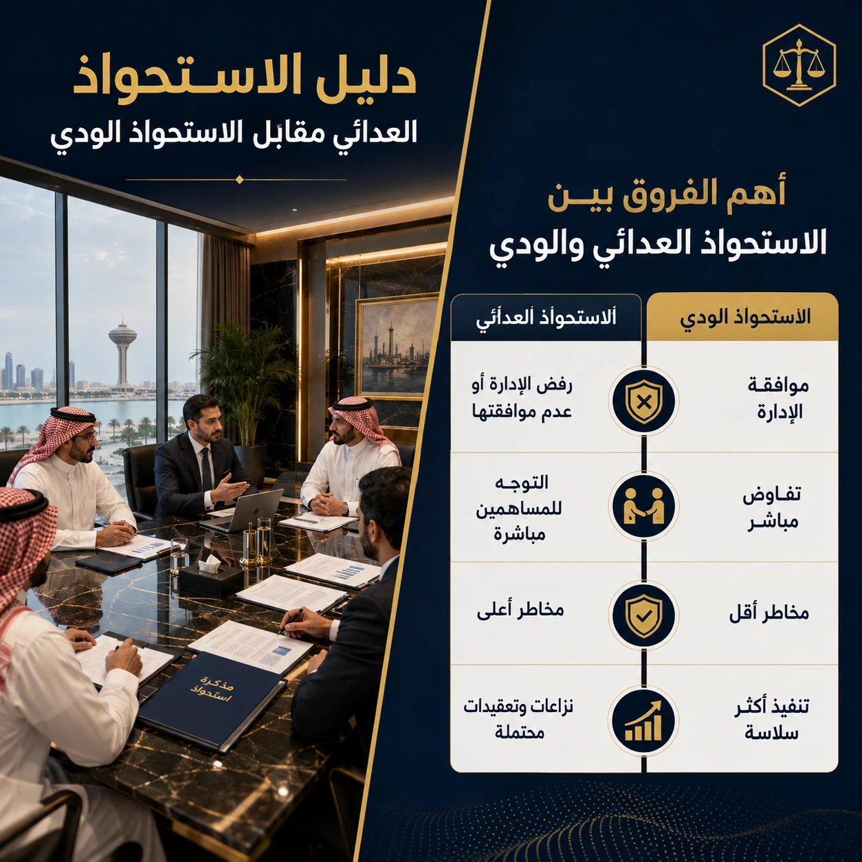 دليل الاستحواذ العدائي مقابل الاستحواذ الودي 2 أهم الفروق بين الاستحواذ العدائي والودي