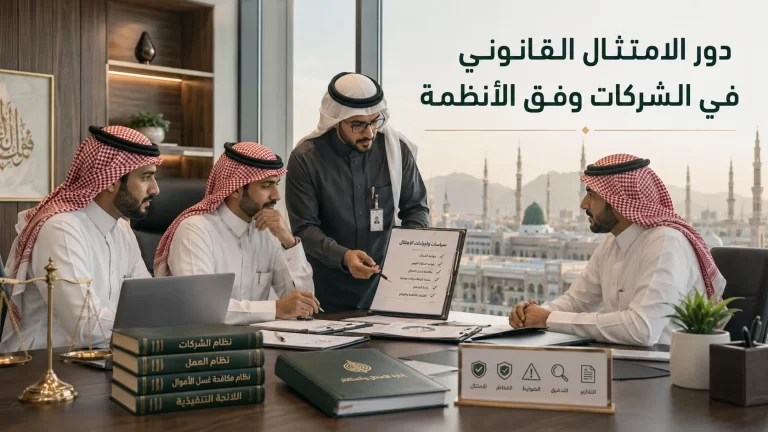 دور الامتثال القانوني في الشركات وفق الأنظمة 4 دور الامتثال القانوني في الشركات وفق الأنظمة