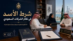 شرط الأسد في نظام الشركات السعودي 3 شرط الأسد في نظام الشركات السعودي