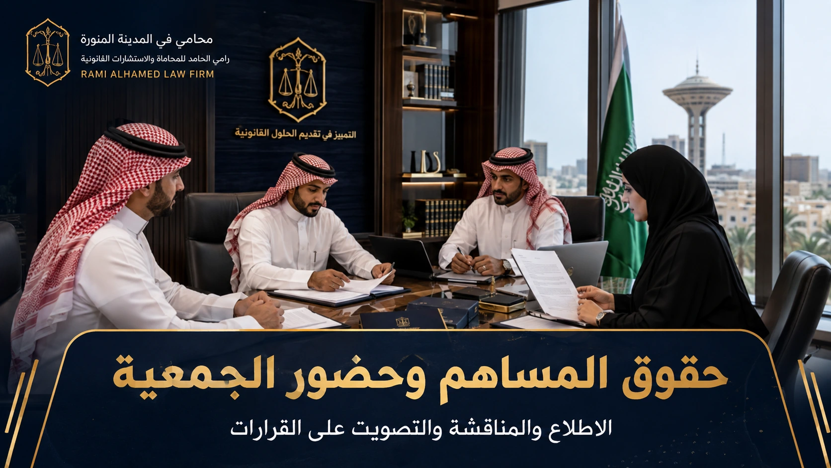 حقوق المساهم وحضور الجمعية