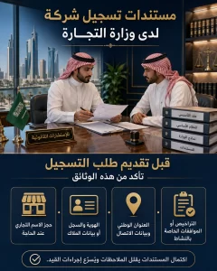مستندات تسجيل شركة لدى وزارة التجارة 1 moc docs cover