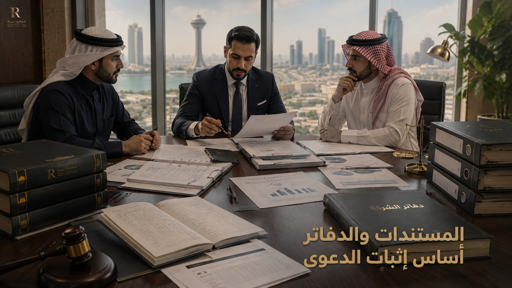 دليل دعوى محاسبة الشريك في الشركة 3 المستندات والدفاتر أساس إثبات دعوى المحاسبة