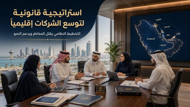 استراتيجية قانونية لتوسع الشركات إقليميًا