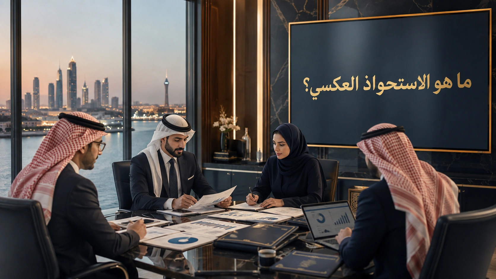 شرح الاستحواذ العكسي - معلومة 1