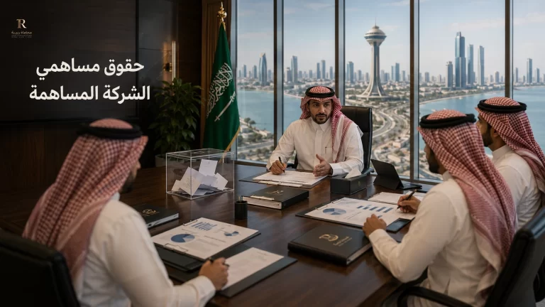 حقوق مساهمي الشركة المساهمة