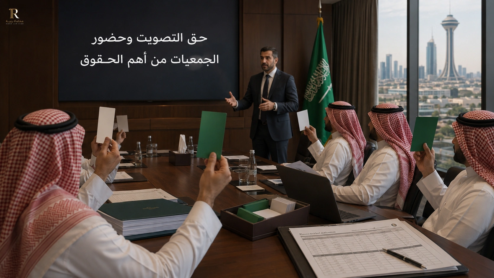 حقوق مساهمي الشركة المساهمة 2 حق التصويت وحضور الجمعيات من أهم حقوق المساهم