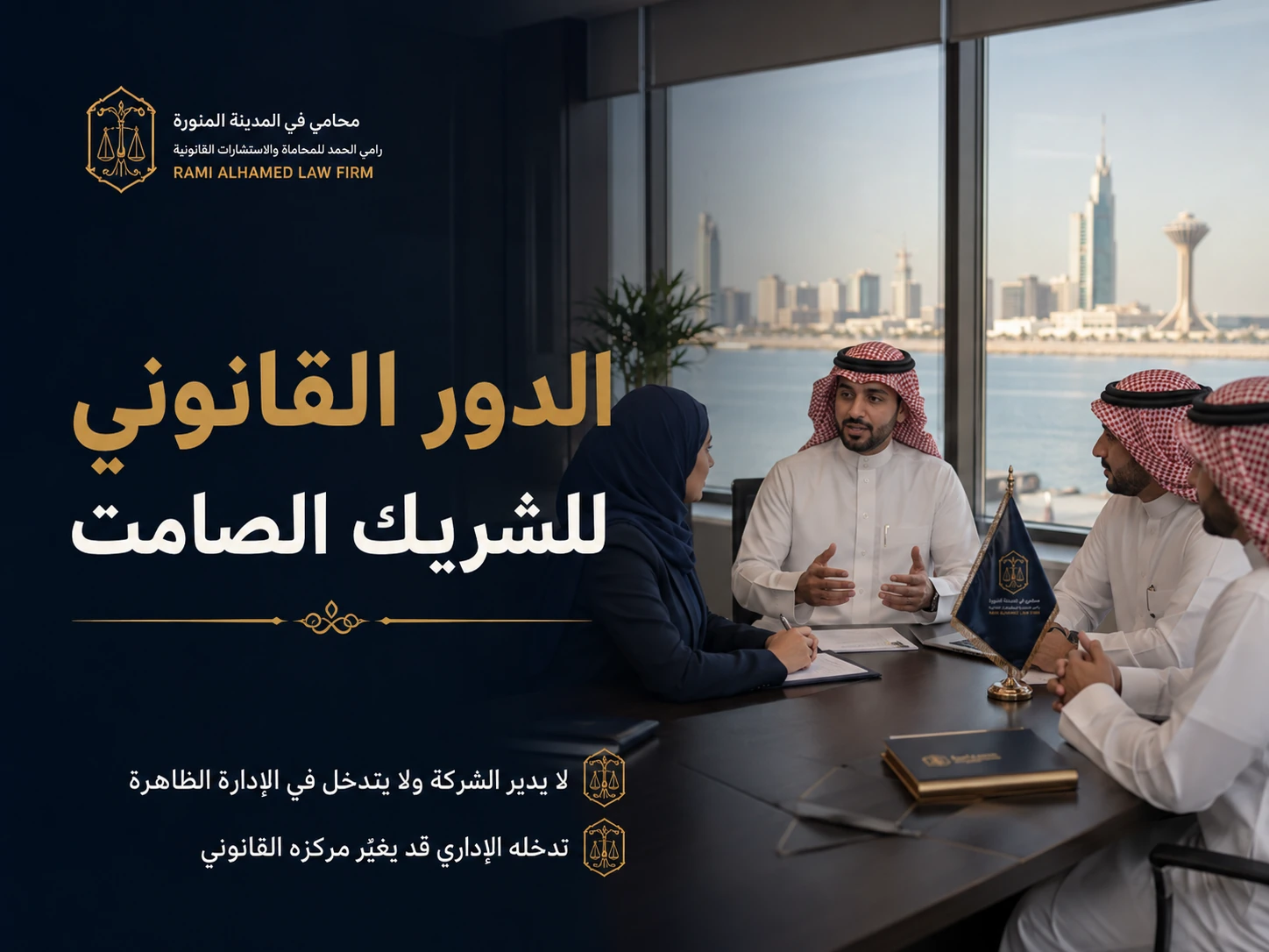 الدور القانوني للشريك الصامت في السعودية