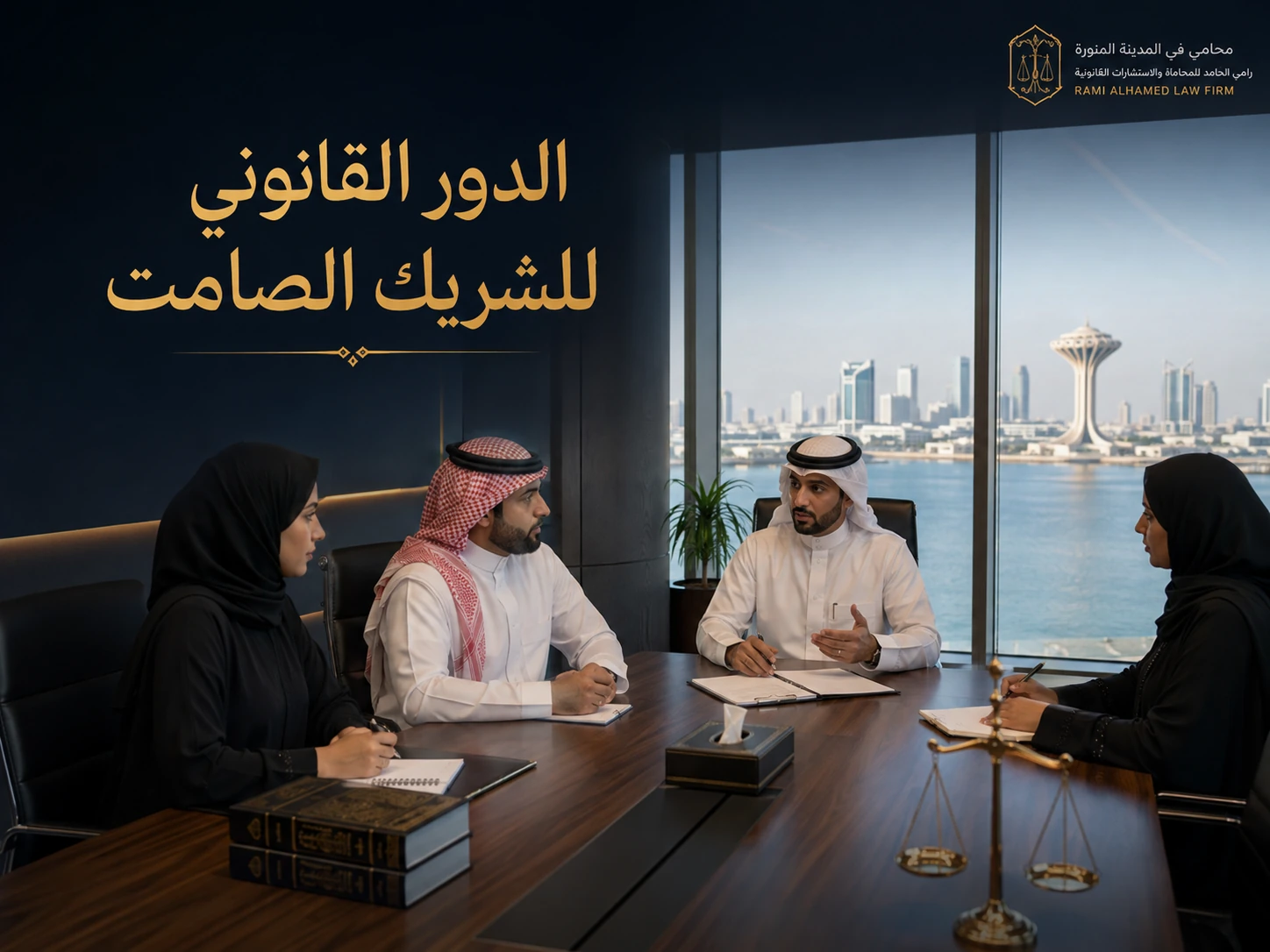 حدود الإدارة الخارجية للشريك الصامت أو الموصي