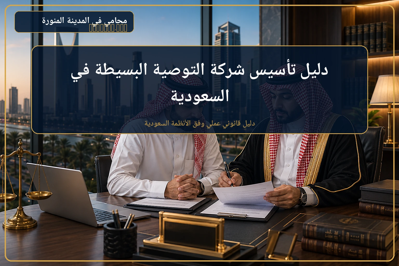 دليل تأسيس شركة التوصية البسيطة في السعودية 1 غلاف دليل تأسيس شركة التوصية البسيطة في السعودية.