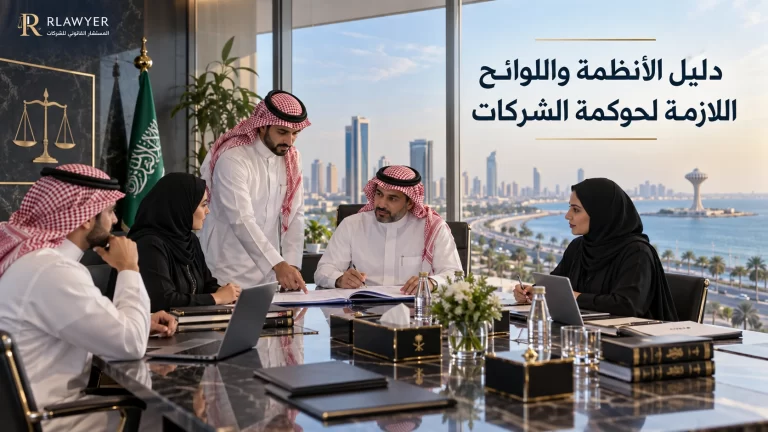 دليل الأنظمة واللوائح اللازمة لحوكمة الشركات