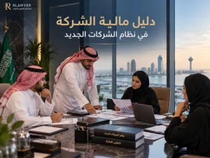 دليل مالية الشركة في نظام الشركات الجديد 3 دليل مالية الشركة في نظام الشركات الجديد