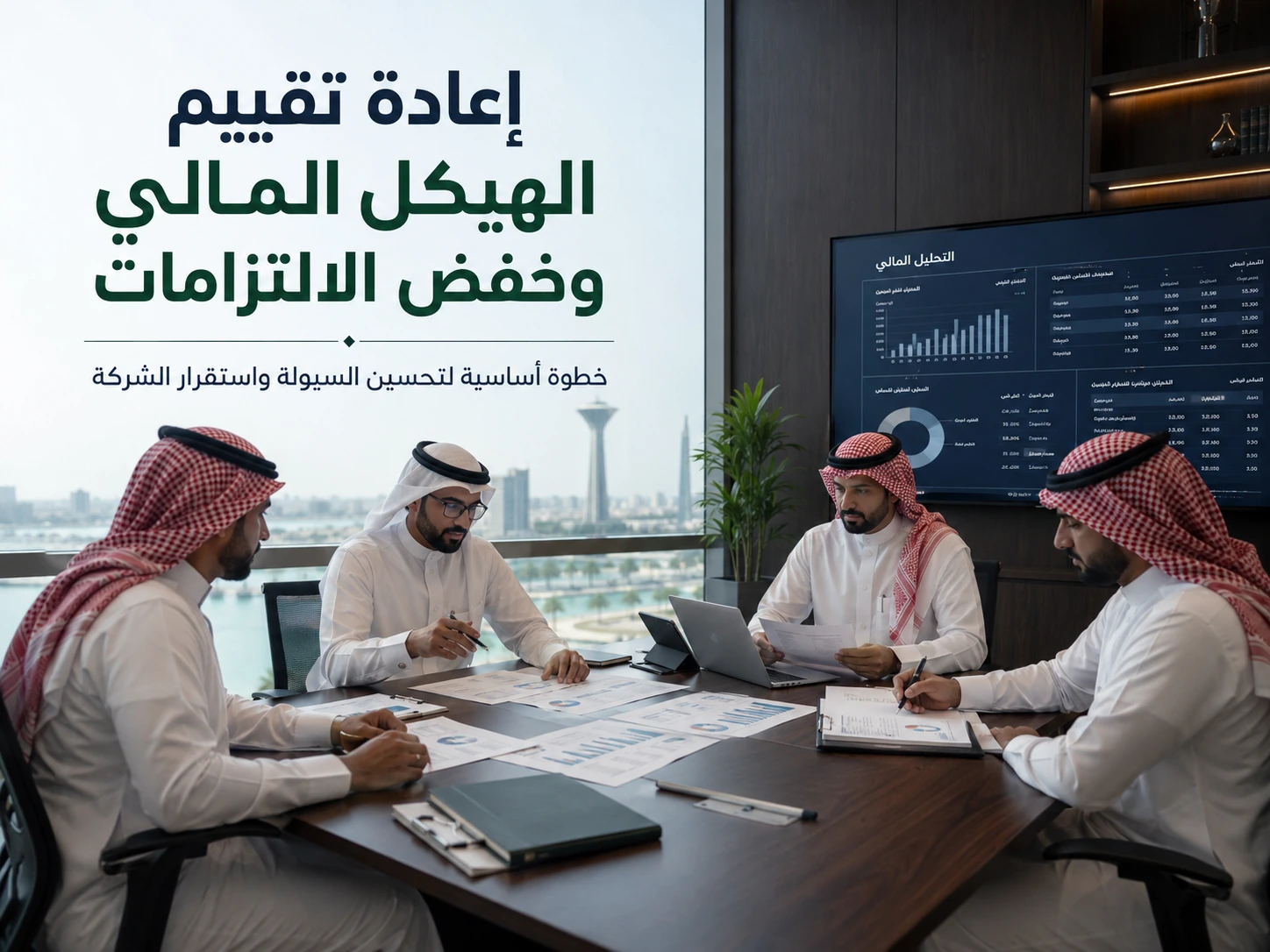 دليل إعادة هيكلة الشركات المالية والإدارية 2 إعادة تقييم الهيكل المالي وفحص الالتزامات