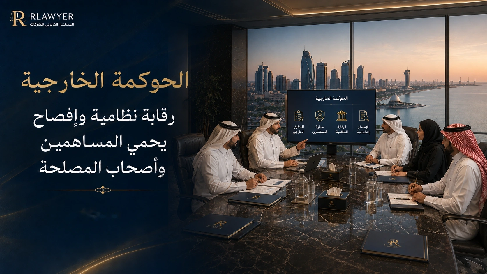 آليات حوكمة الشركات الداخلية والخارجية 3 الحوكمة الخارجية والرقابة